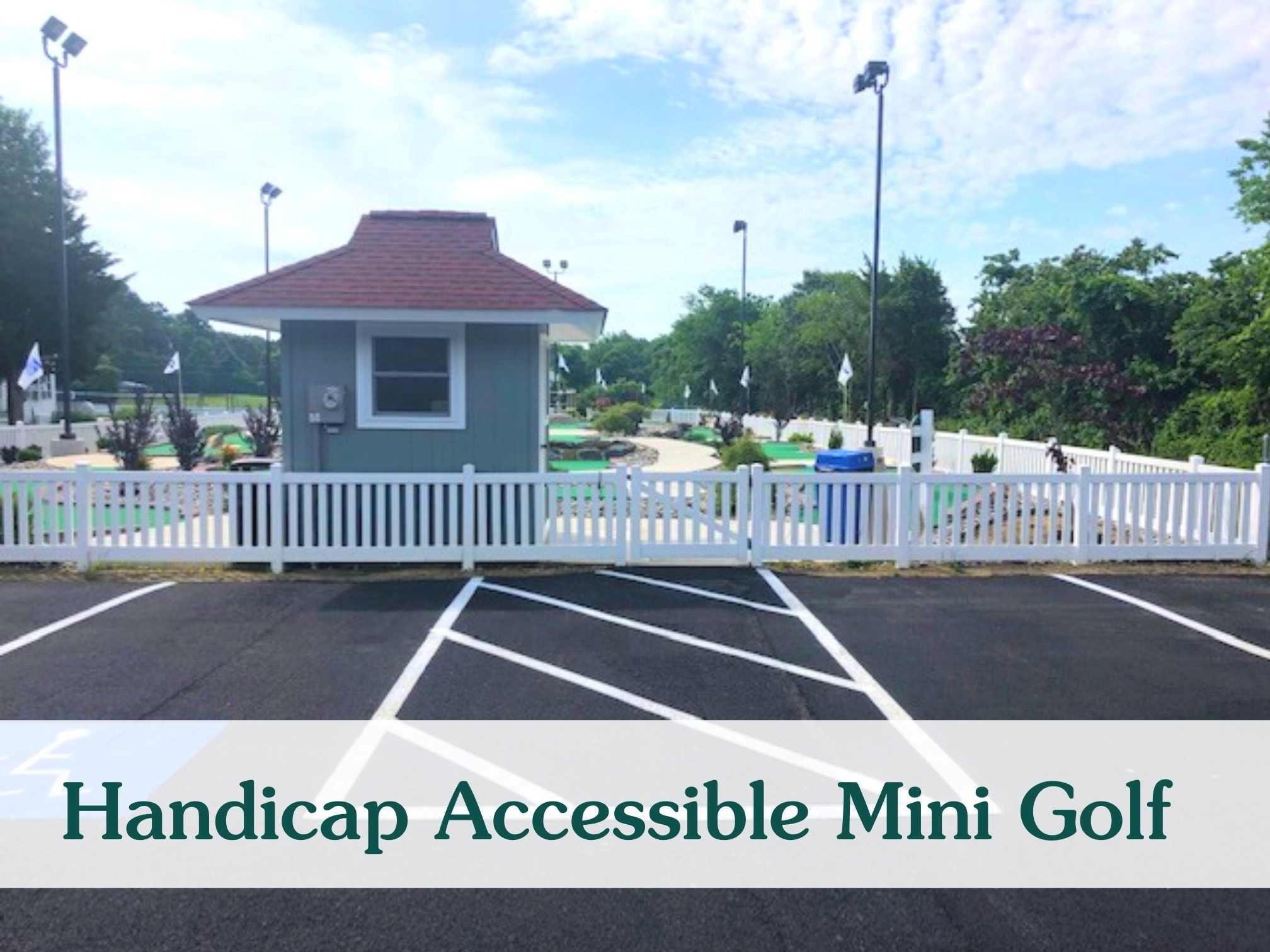 handicap accessible mini golf